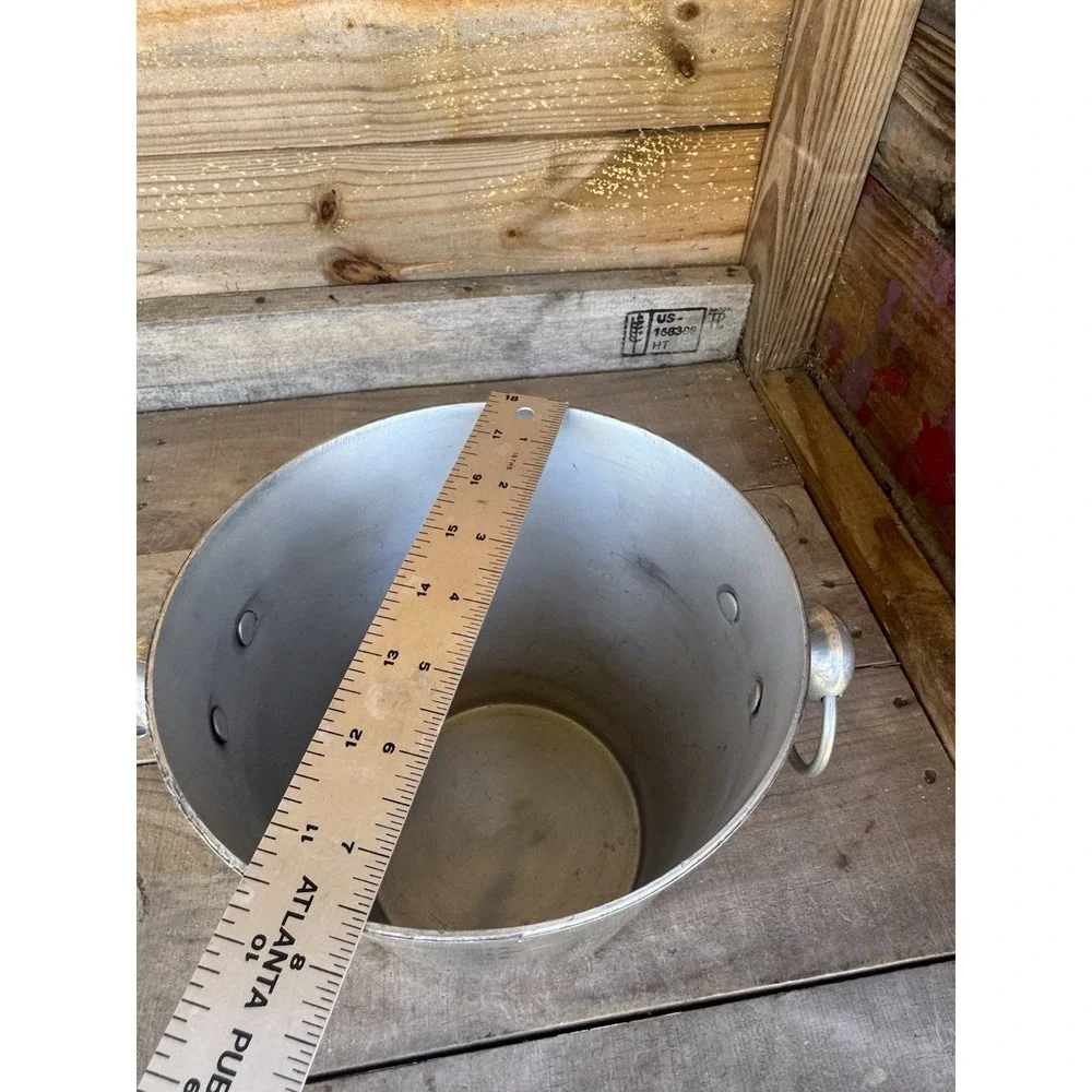 Vintage Stainless Steel Ice Bucket Made In India